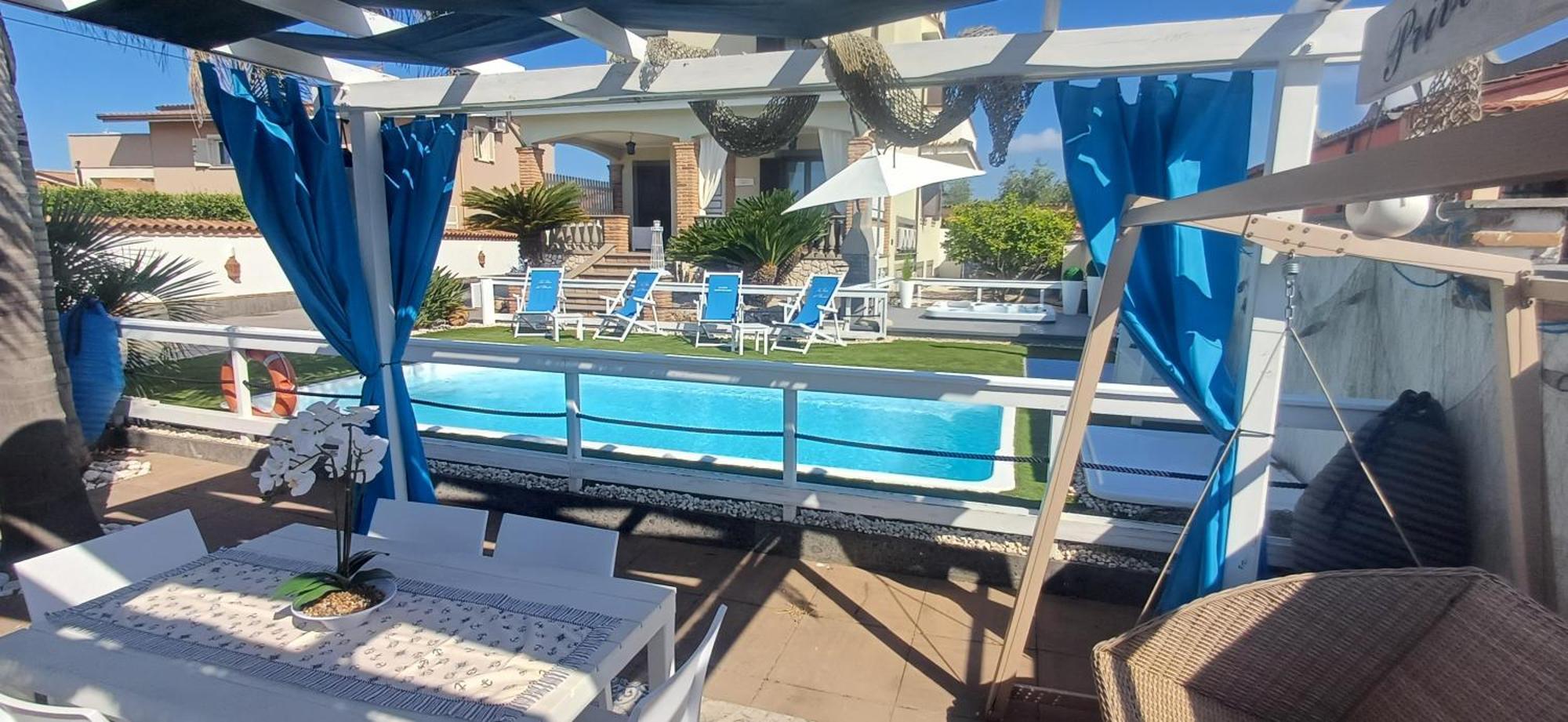 Alloggi Turistici Con Piscina Palestra Jacuzzi Sauna Anzio Kültér fotó
