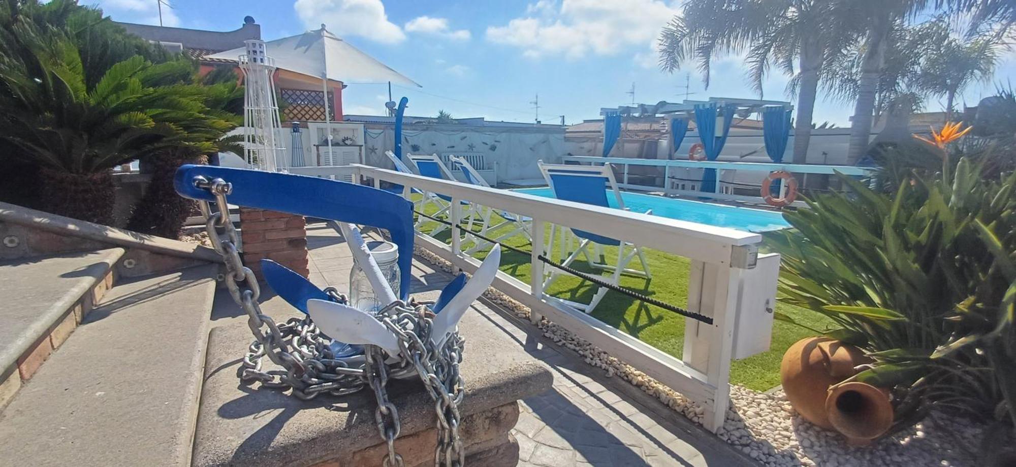 Alloggi Turistici Con Piscina Palestra Jacuzzi Sauna Anzio Kültér fotó